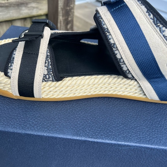 Dior blue/beige sandals … excellent condition - Picture 5 of 11